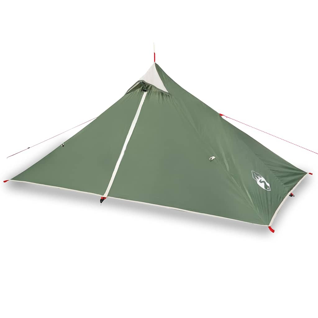 vidaXL Tipi-Hängezelt 1 Person Grün Wasserdicht