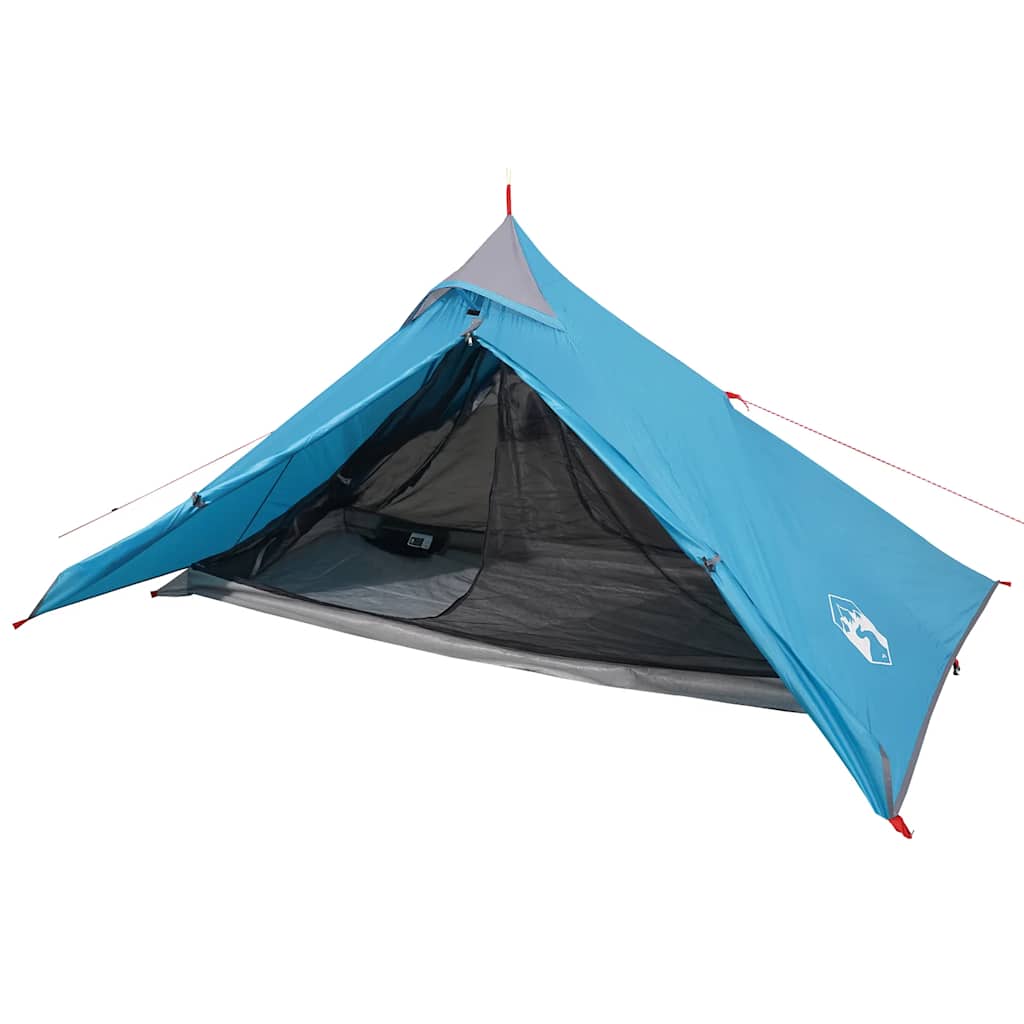 vidaXL Tipi-Hängezelt 1 Person Blau Wasserdicht