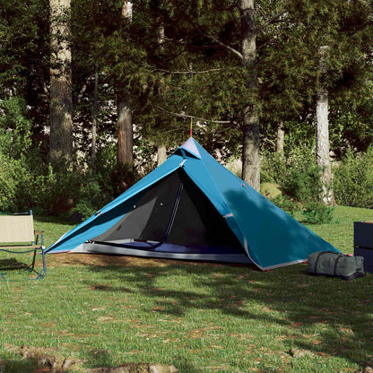 vidaXL Tipi-Hängezelt 1 Person Blau Wasserdicht