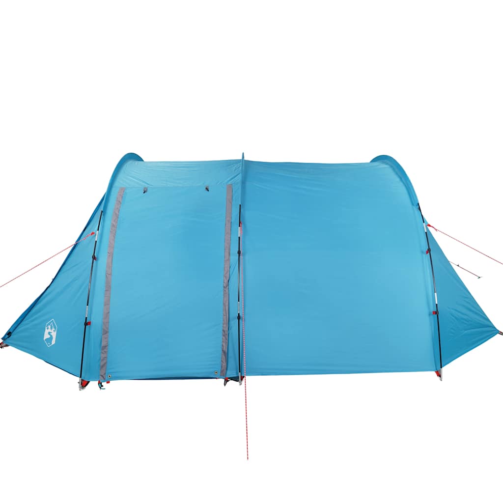 vidaXL Tunnelzelt 4 Personen Blau Wasserdicht