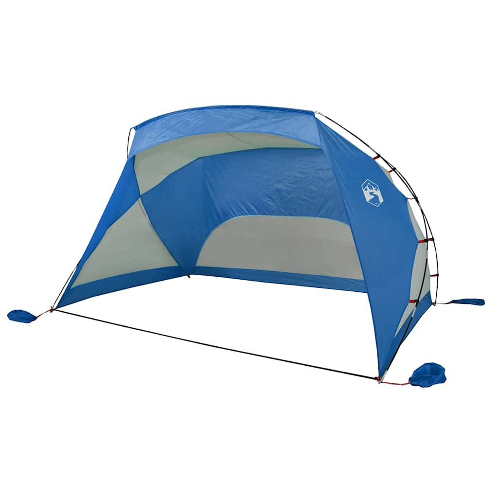 vidaXL Strandzelt Azurblau 274x178x170/148 cm 185T Polyester