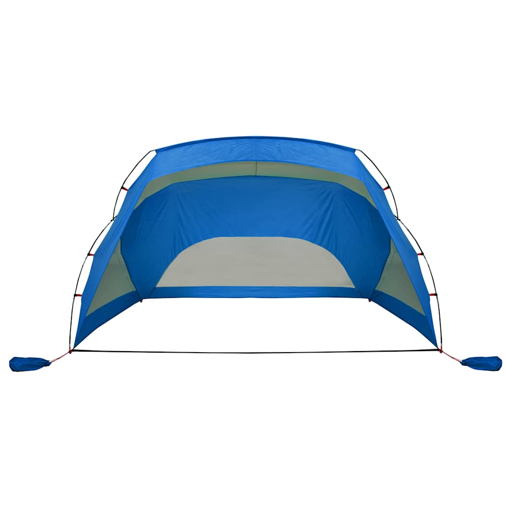 vidaXL Strandzelt Azurblau 274x178x170/148 cm 185T Polyester
