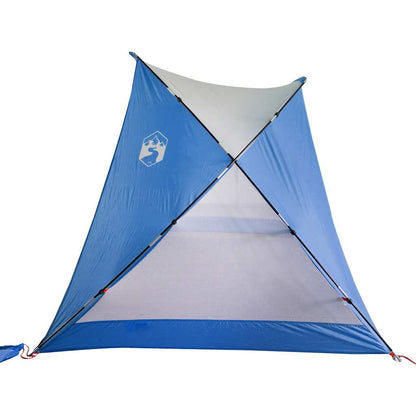 vidaXL Strandzelt Azurblau 274x178x170/148 cm 185T Polyester