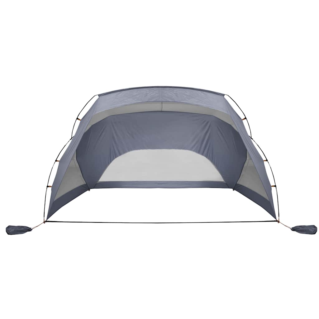 vidaXL Strandzelt Grau 274x178x170/148 cm 185T Polyester