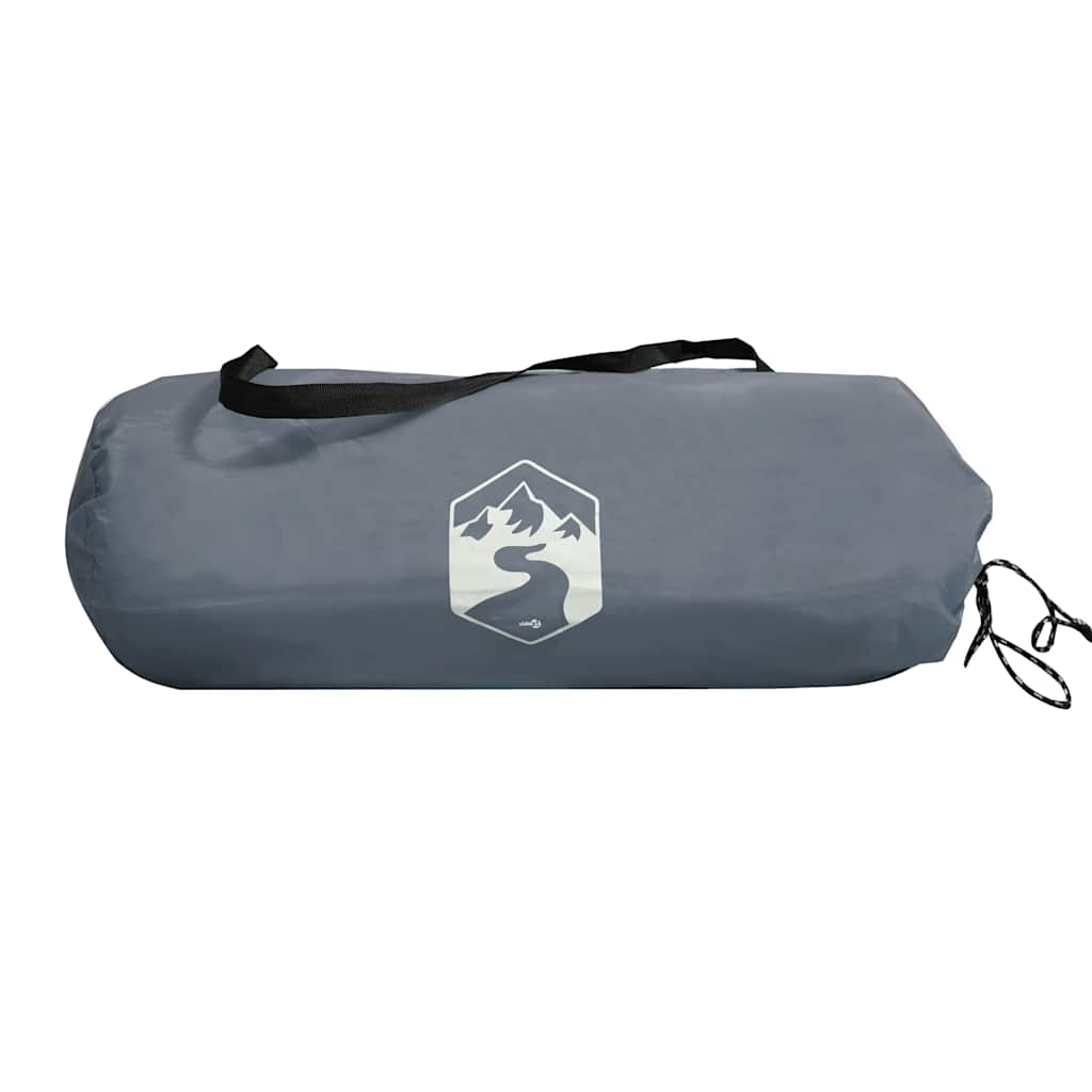 vidaXL Strandzelt Grau 274x178x170/148 cm 185T Polyester