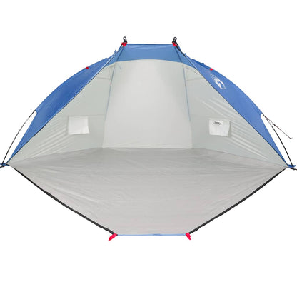 vidaXL Strandzelt Azurblau 268x223x125 cm 185T Polyester