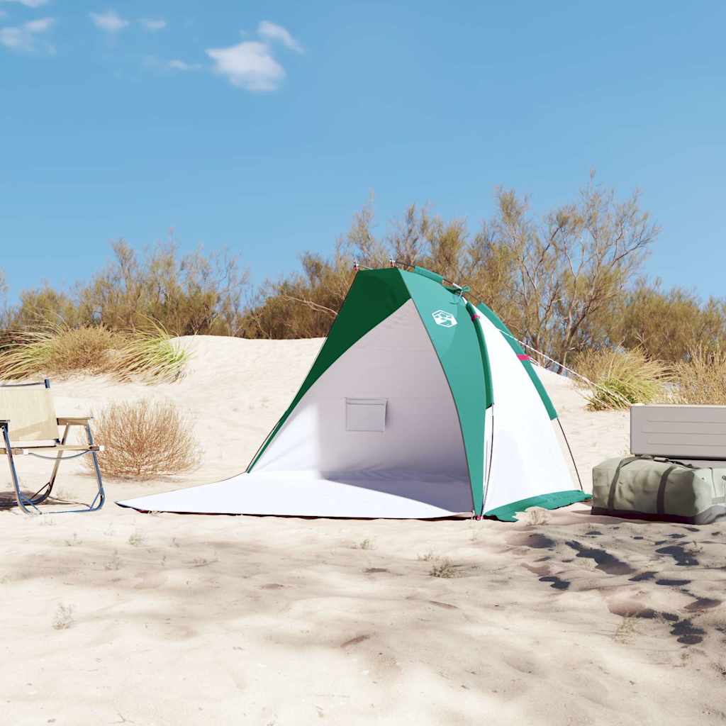 vidaXL Strandzelt Meergrün 268x223x125 cm 185T Polyester