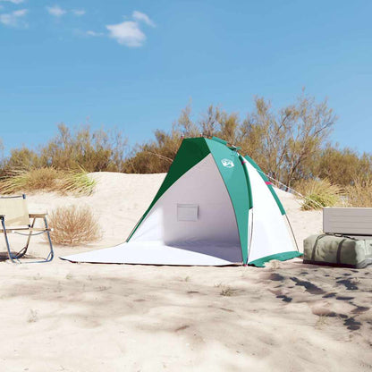 vidaXL Strandzelt Meergrün 268x223x125 cm 185T Polyester