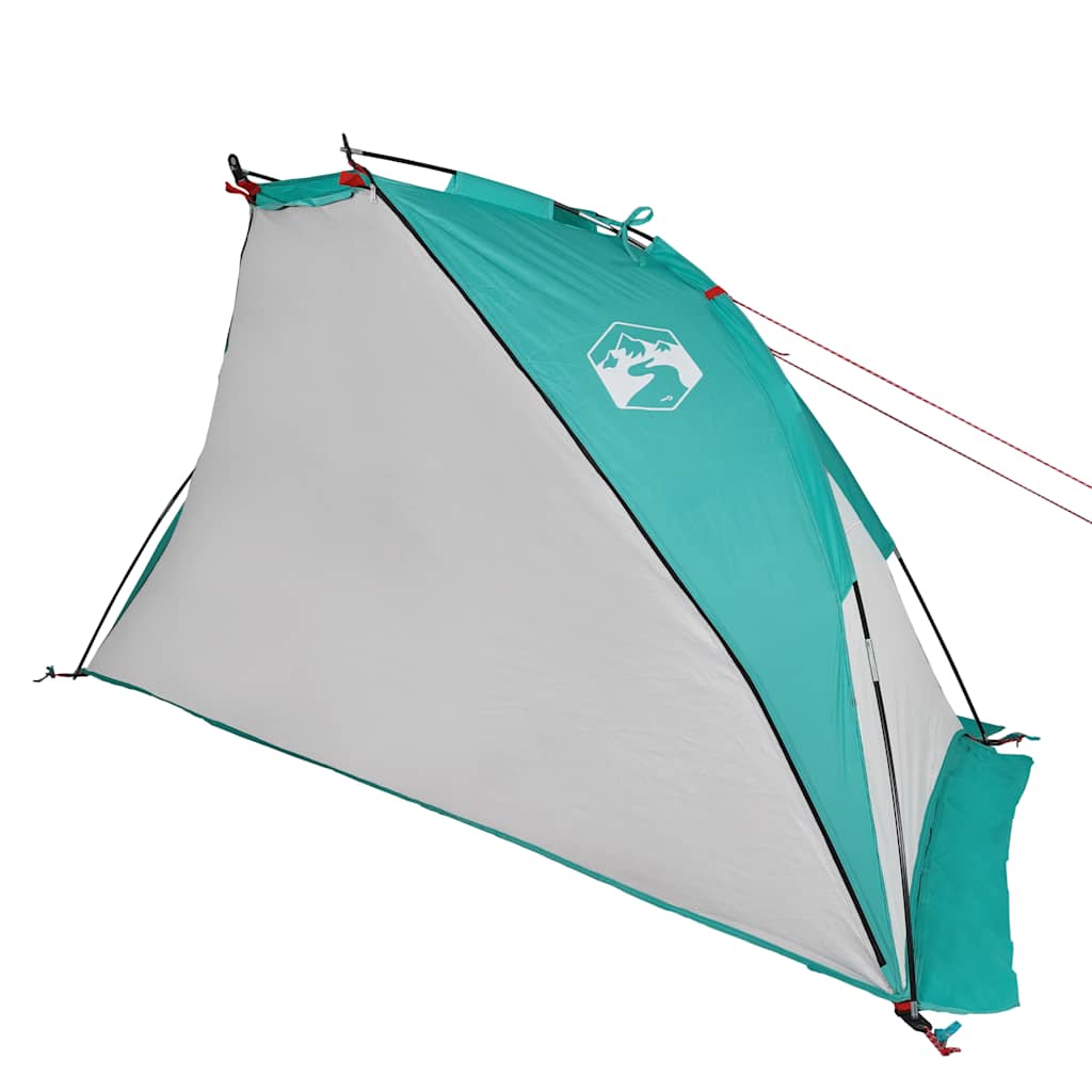 vidaXL Strandzelt Meergrün 268x223x125 cm 185T Polyester