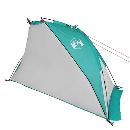 vidaXL Strandzelt Meergrün 268x223x125 cm 185T Polyester