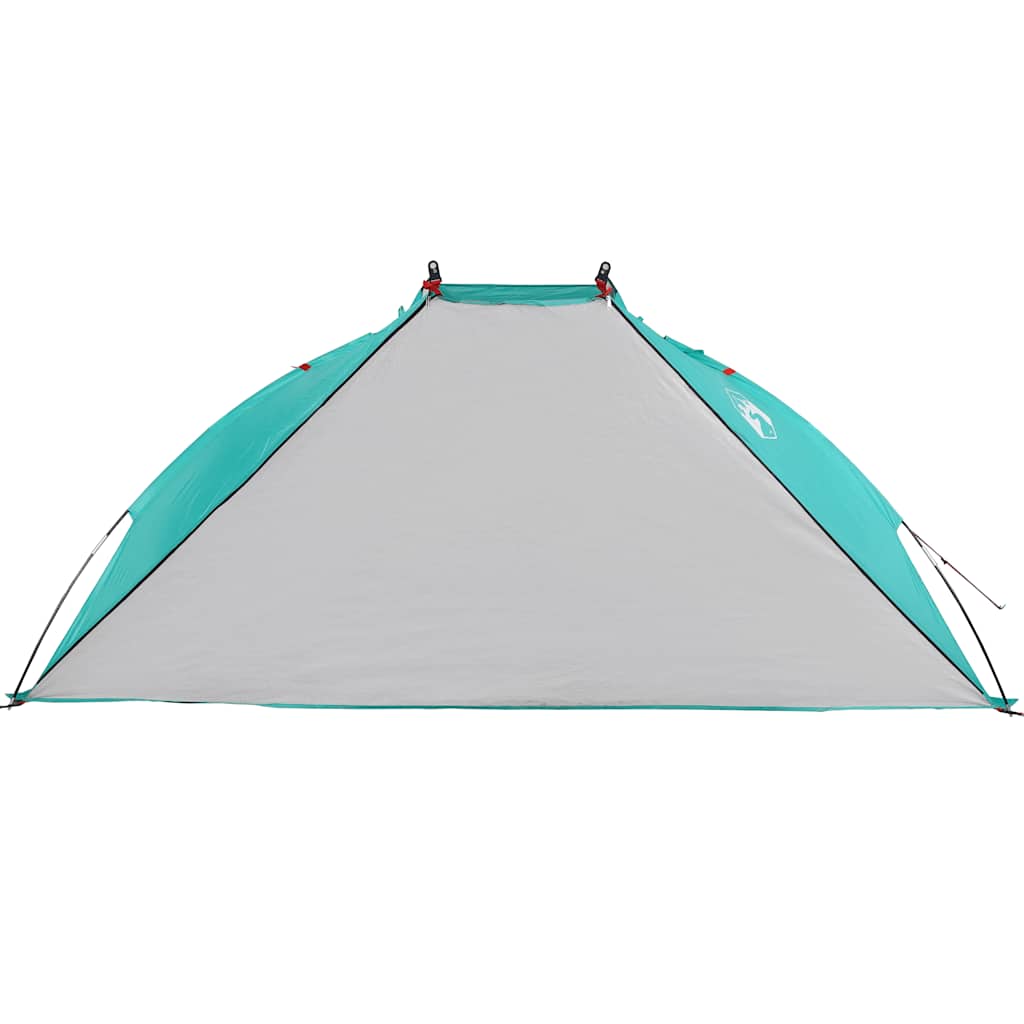 vidaXL Strandzelt Meergrün 268x223x125 cm 185T Polyester