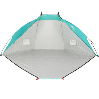 vidaXL Strandzelt Meergrün 268x223x125 cm 185T Polyester