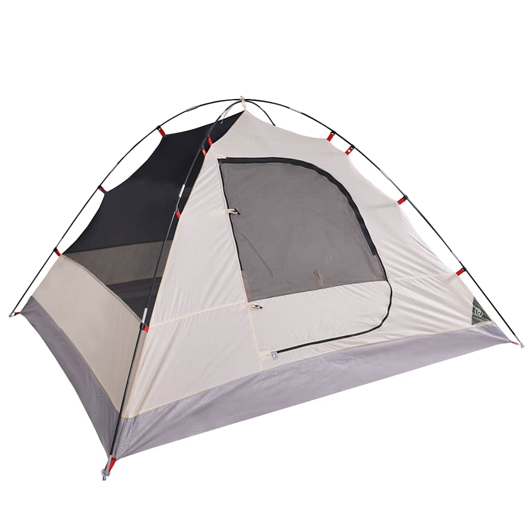 vidaXL Kuppel-Campingzelt 3 Personen Grün Wasserdicht