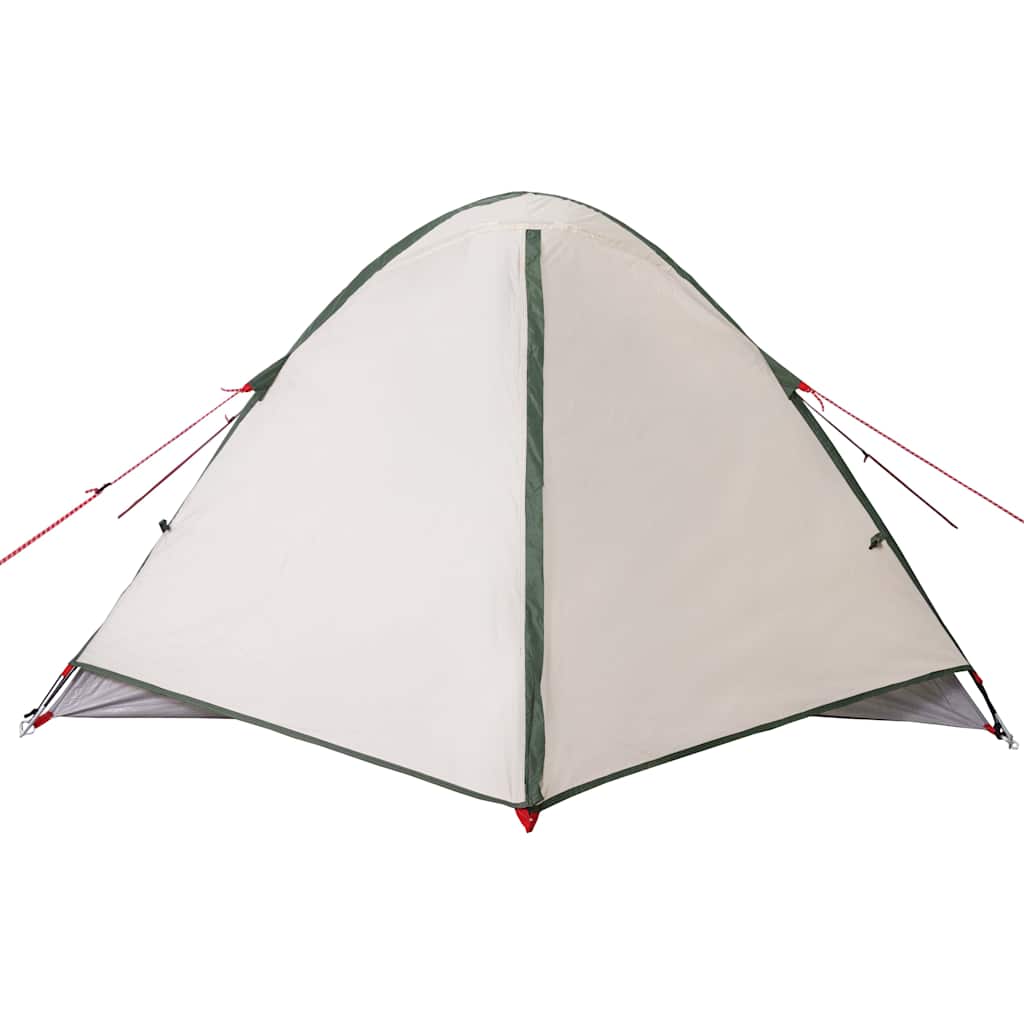 vidaXL Kuppel-Campingzelt 3 Personen Grün Wasserdicht