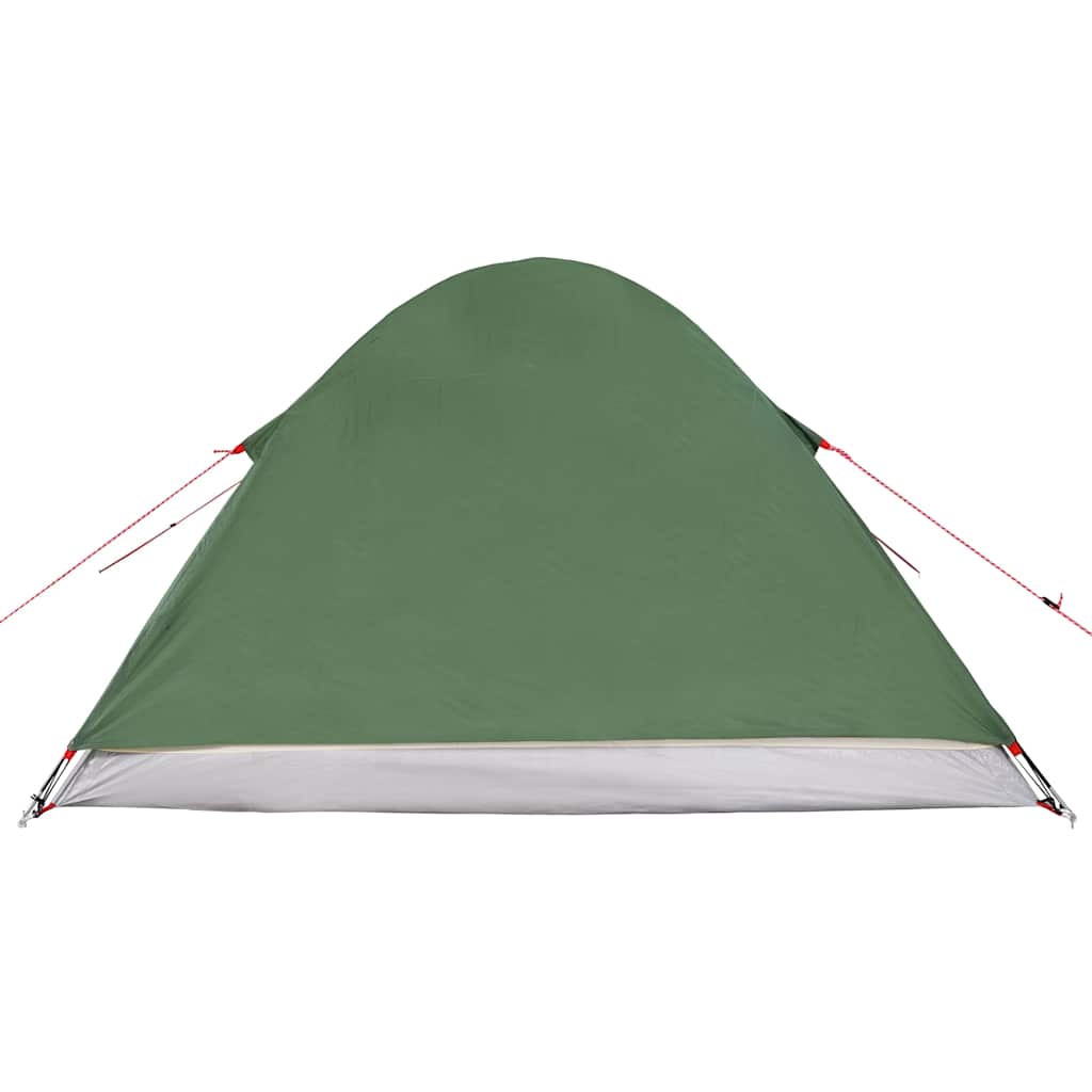 vidaXL Kuppel-Campingzelt 3 Personen Grün Wasserdicht