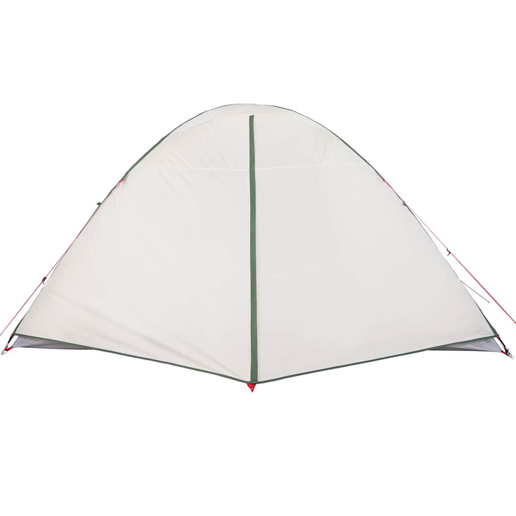 vidaXL Kuppel-Campingzelt 6 Personen Grün Wasserdicht