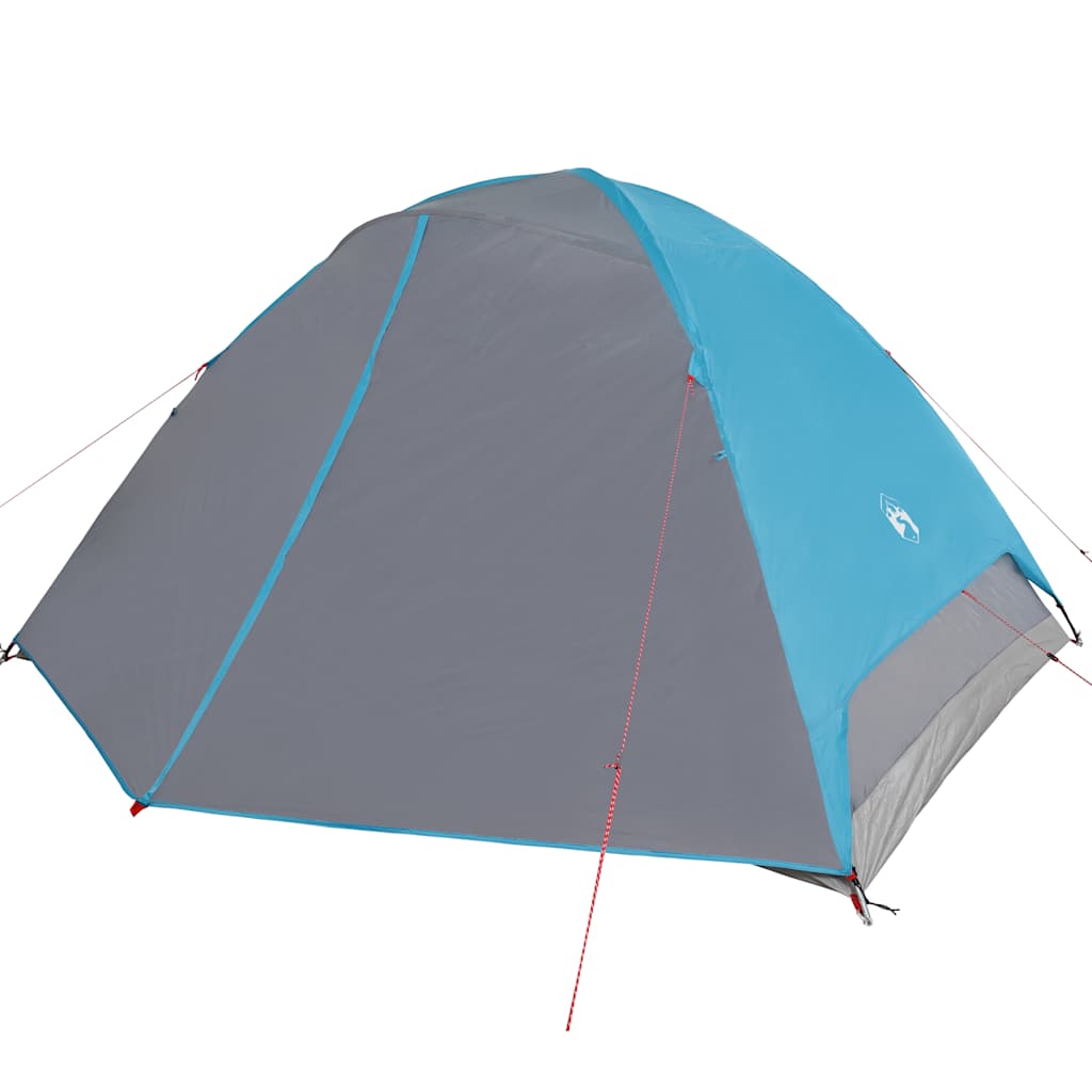 vidaXL Kuppel-Campingzelt 6 Personen Blau Wasserdicht