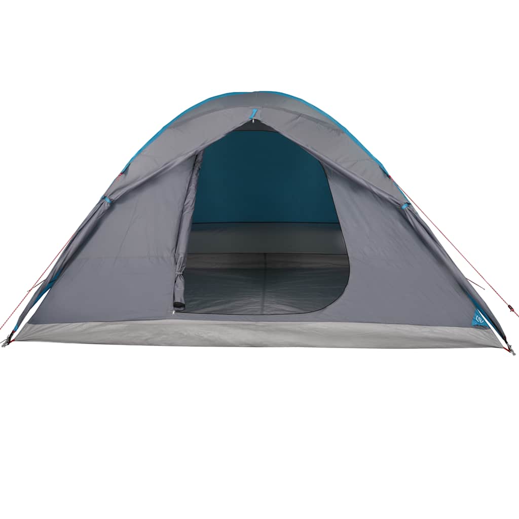 vidaXL Kuppel-Campingzelt 6 Personen Blau Wasserdicht