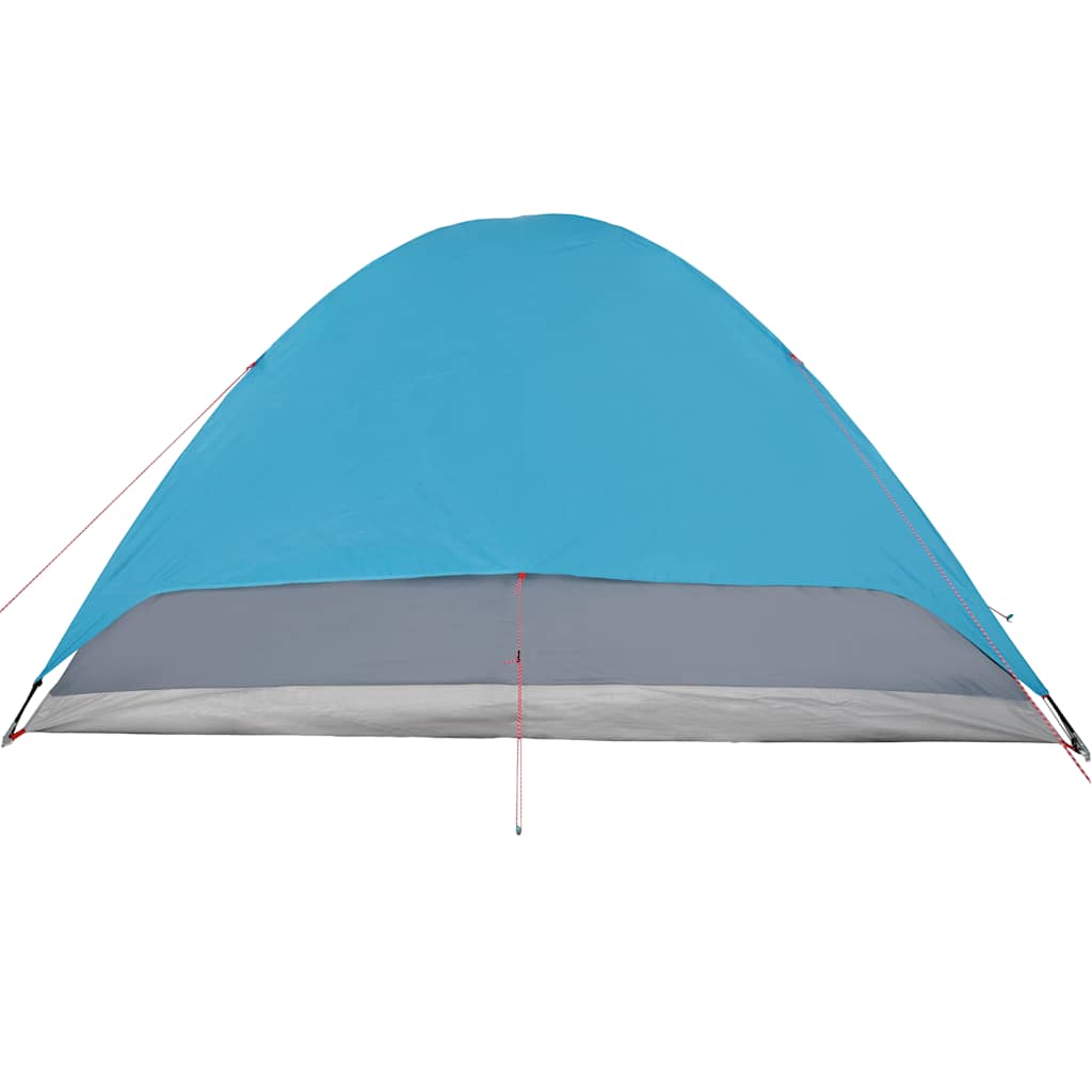 vidaXL Kuppel-Campingzelt 6 Personen Blau Wasserdicht
