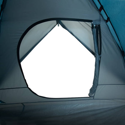 vidaXL Kuppel-Campingzelt 6 Personen Blau Wasserdicht