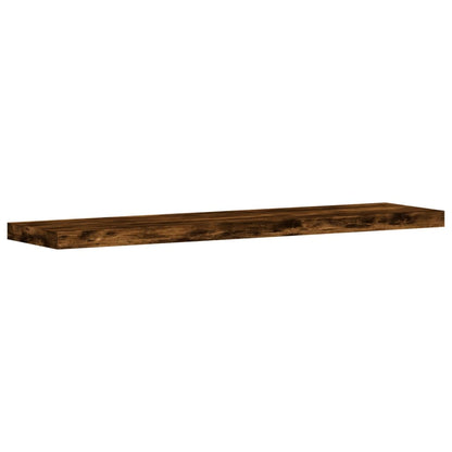 vidaXL Wandregale 4 Stk. Räuchereiche 40x10x1,5 cm Holzwerkstoff