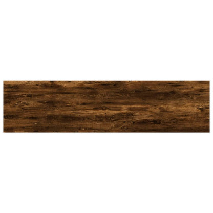 vidaXL Wandregale 4 Stk. Räuchereiche 40x10x1,5 cm Holzwerkstoff