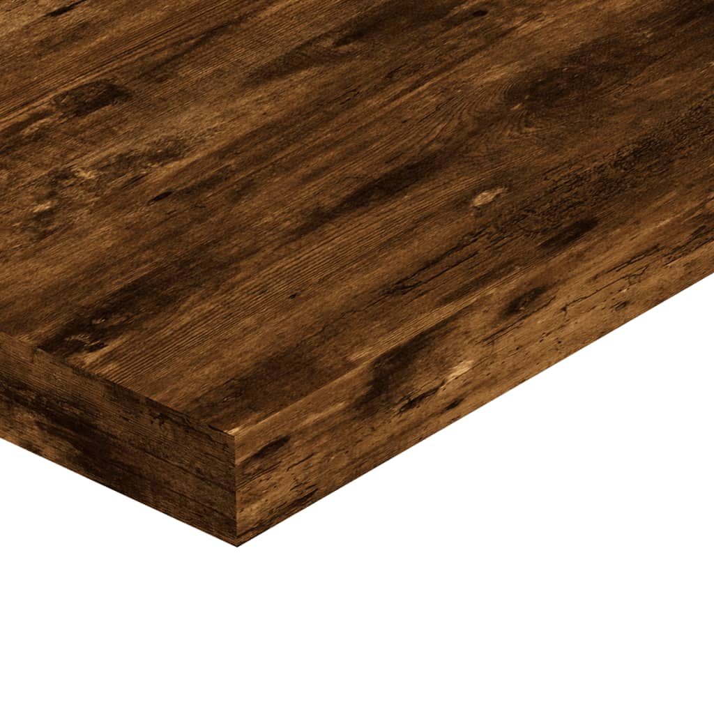 vidaXL Wandregale 4 Stk. Räuchereiche 40x10x1,5 cm Holzwerkstoff