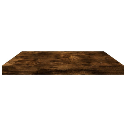 vidaXL Wandregale 4 Stk. Räuchereiche 40x20x1,5 cm Holzwerkstoff