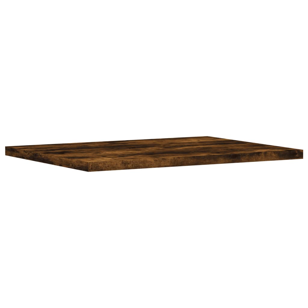 vidaXL Wandregale 4 Stk. Räuchereiche 40x30x1,5 cm Holzwerkstoff