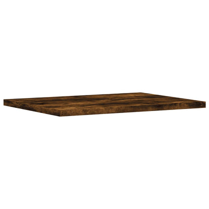 vidaXL Wandregale 4 Stk. Räuchereiche 40x30x1,5 cm Holzwerkstoff