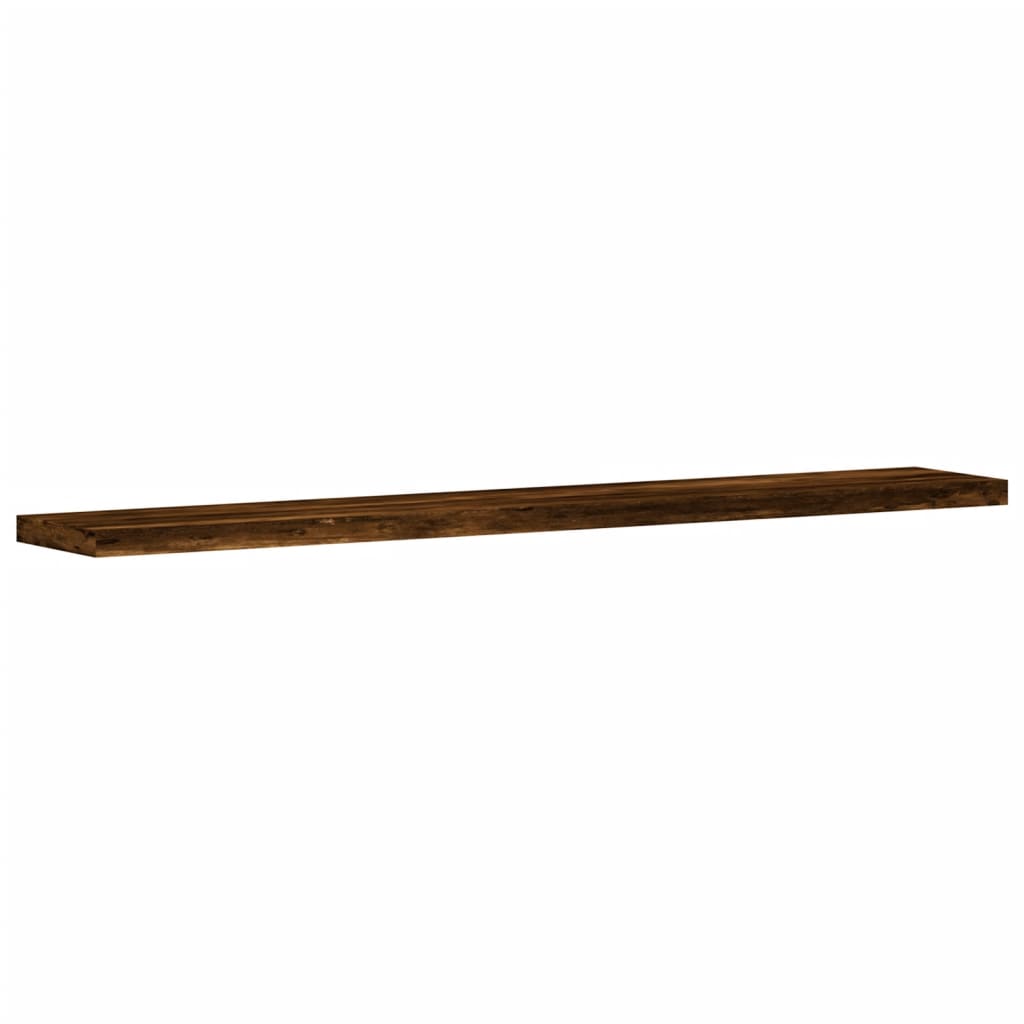 vidaXL Wandregale 4 Stk. Räuchereiche 60x10x1,5 cm Holzwerkstoff