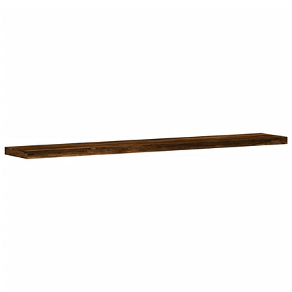 vidaXL Wandregale 4 Stk. Räuchereiche 60x10x1,5 cm Holzwerkstoff