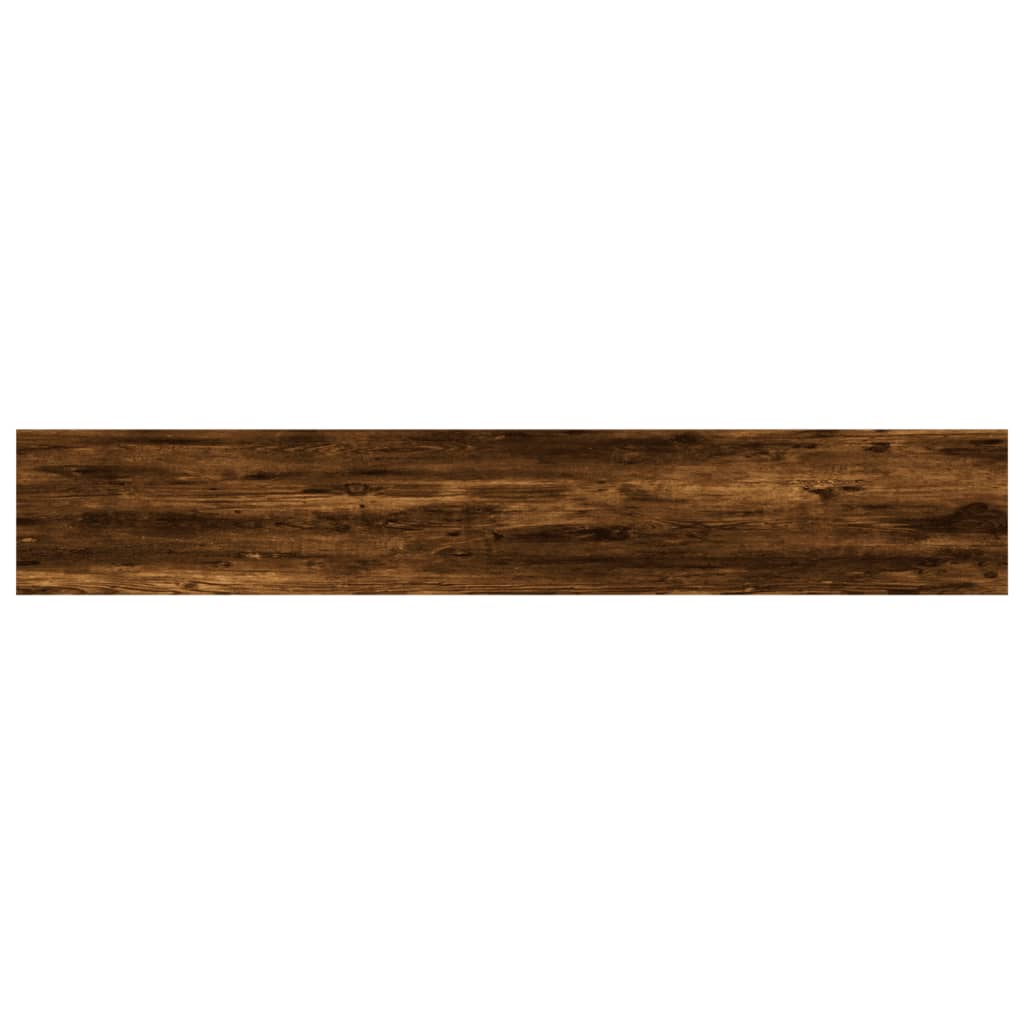 vidaXL Wandregale 4 Stk. Räuchereiche 60x10x1,5 cm Holzwerkstoff
