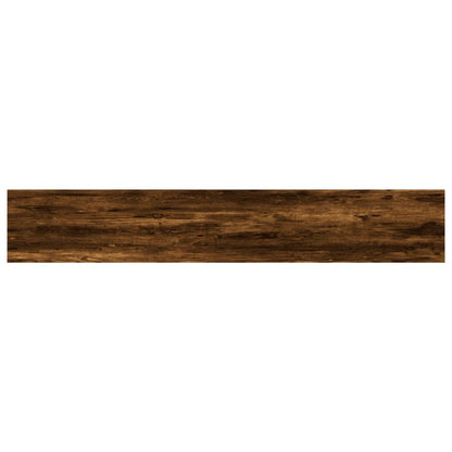 vidaXL Wandregale 4 Stk. Räuchereiche 60x10x1,5 cm Holzwerkstoff