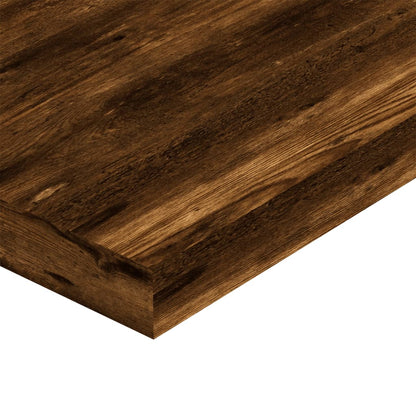 vidaXL Wandregale 4 Stk. Räuchereiche 60x10x1,5 cm Holzwerkstoff
