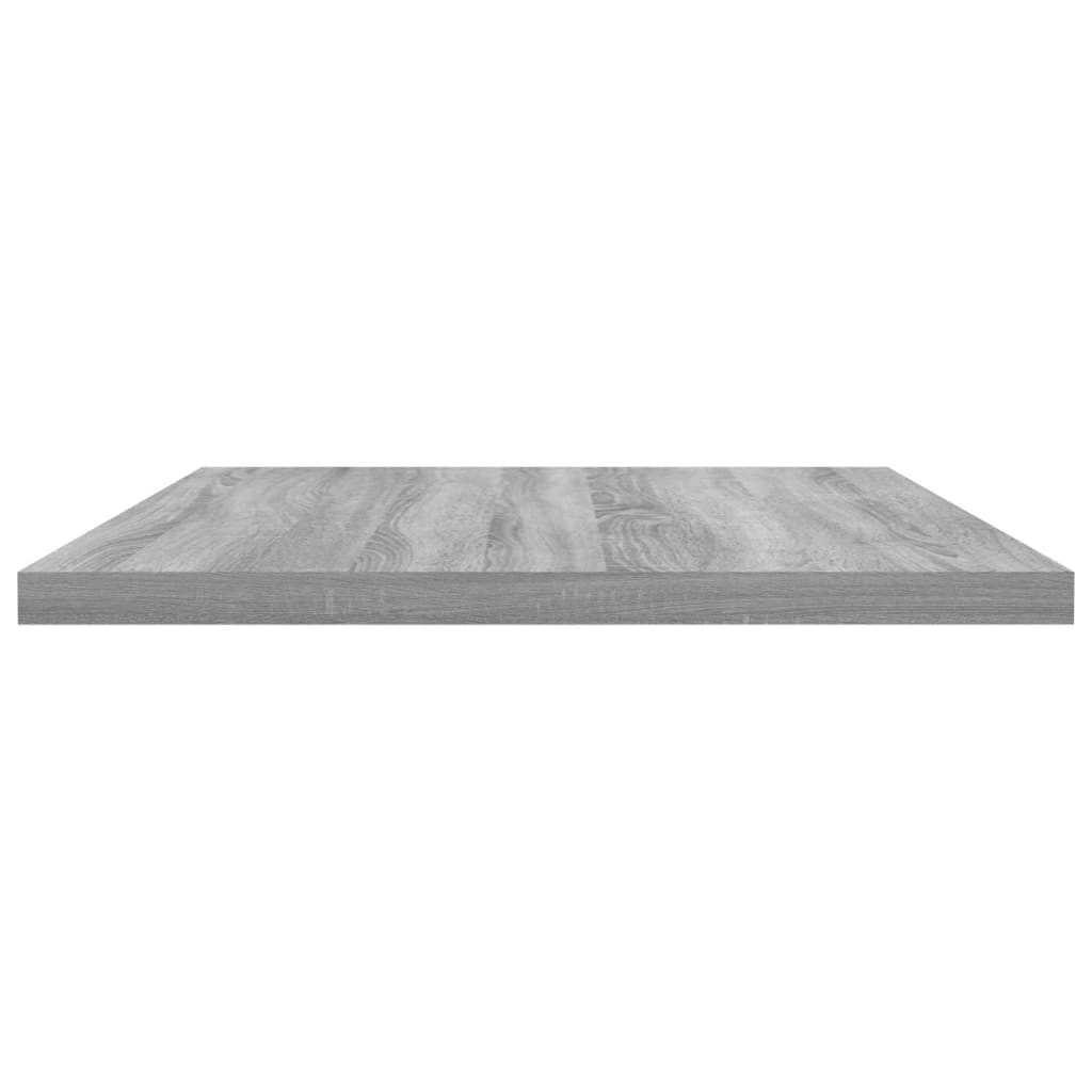 vidaXL Wandregale 4 Stk. Grau Sonoma 60x30x1,5 cm Holzwerkstoff