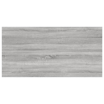 vidaXL Wandregale 4 Stk. Grau Sonoma 60x30x1,5 cm Holzwerkstoff