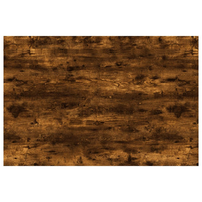 vidaXL Wandregale 4 Stk. Räuchereiche 60x40x1,5 cm Holzwerkstoff