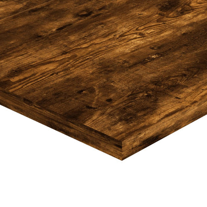 vidaXL Wandregale 4 Stk. Räuchereiche 60x40x1,5 cm Holzwerkstoff