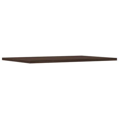 vidaXL Wandregale 4 Stk. Braun Eichen-Optik 60x40x1,5 cm Holzwerkstoff