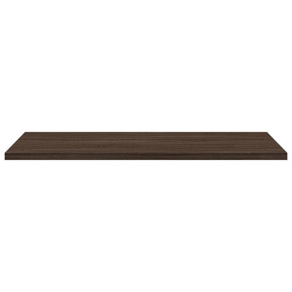 vidaXL Wandregale 4 Stk. Braun Eichen-Optik 60x40x1,5 cm Holzwerkstoff