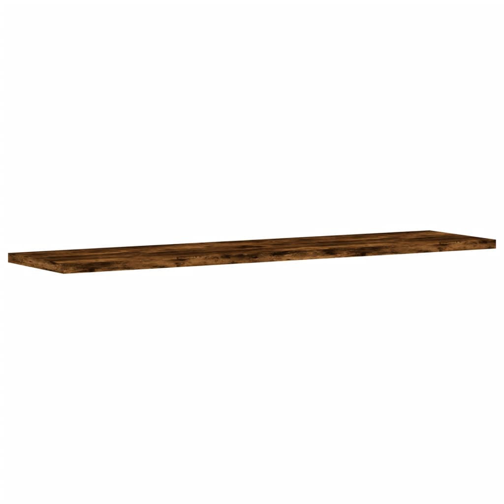 vidaXL Wandregale 4 Stk. Räuchereiche 80x20x1,5 cm Holzwerkstoff