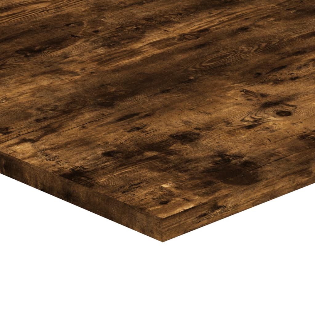vidaXL Wandregale 4 Stk. Räuchereiche 80x40x1,5 cm Holzwerkstoff