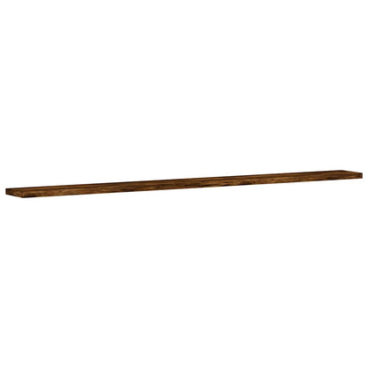 vidaXL Wandregale 4 Stk. Räuchereiche 100x10x1,5 cm Holzwerkstoff