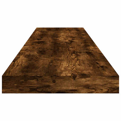 vidaXL Wandregale 4 Stk. Räuchereiche 100x10x1,5 cm Holzwerkstoff