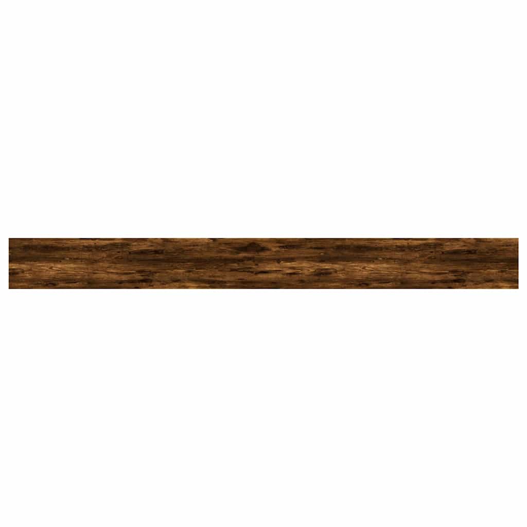 vidaXL Wandregale 4 Stk. Räuchereiche 100x10x1,5 cm Holzwerkstoff