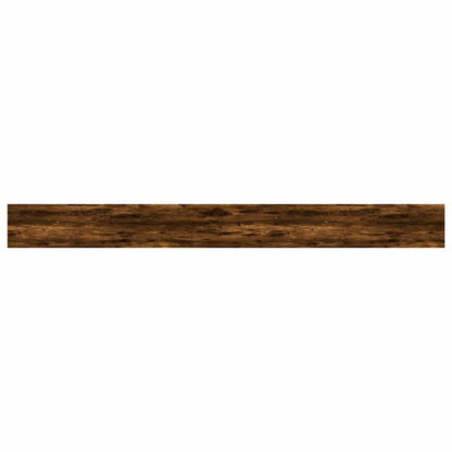 vidaXL Wandregale 4 Stk. Räuchereiche 100x10x1,5 cm Holzwerkstoff