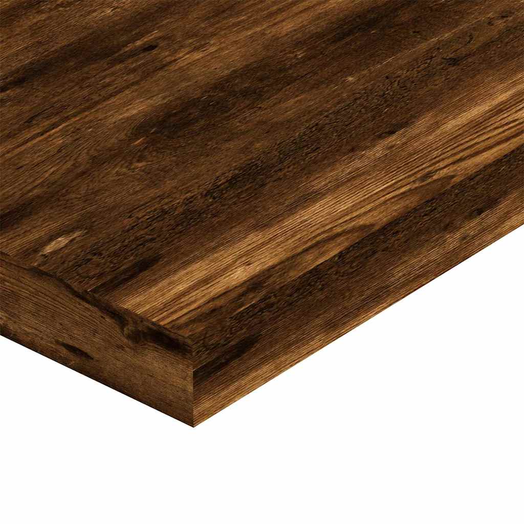 vidaXL Wandregale 4 Stk. Räuchereiche 100x10x1,5 cm Holzwerkstoff