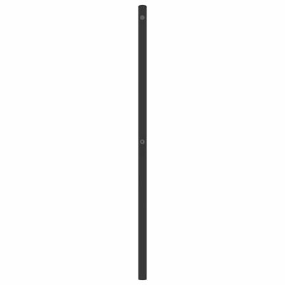 vidaXL Ersatz-Kopfteil Metall Schwarz 180 cm