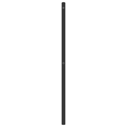 vidaXL Ersatz-Kopfteil Metall Schwarz 193 cm